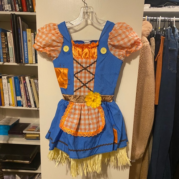 Girls scarecrow Halloween costume size small - Picture 3 of 5